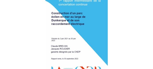 Publication du premier rapport intermédiaire de la concertation continue des garant.e.s de la Commission nationale du débat public (CNDP)